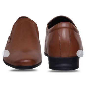 M Lea Leather Loafer Tan