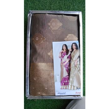 ABHINANDAN BANGLA SILK RICH BROWN