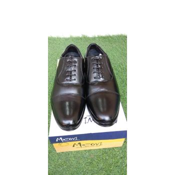 M ZOVI OXFORD LEATHER BLACK