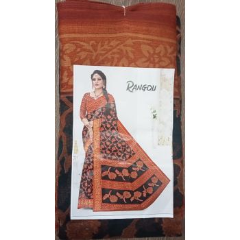 RANGOLI COTTON BROWN ORANGE