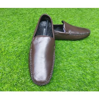 M Lea Leather Loafer Cherry