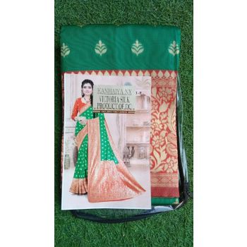 KANHAIYA VICTORIA SILK D GREEN