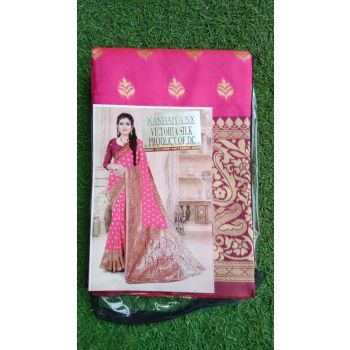 KANHAIYA VICTORIA SILK RICH PINK