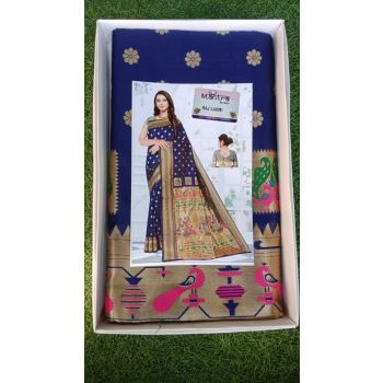 MANTRA RAJ LAXMI NAVY BLUE